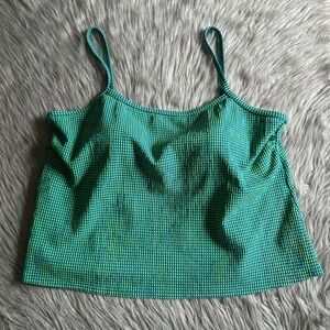 Baltex‎ Swimsuit Tank Top Womens Size 20W Green Blue Swimwear